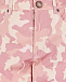 Розовые брюки с камуфляжным принтом Vivetta | Фото 8