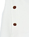 Белое платье с отделкой &quot;GG Web&quot; GUCCI | Фото 3