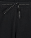 Черные брюки с накладными карманами Aletta | Фото 3