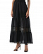 Черное платье макси с рукавами-фонариками Charo Ruiz | Фото 6