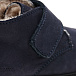 Синие ботинки с подкладкой из овчины Emporio Armani | Фото 6