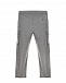Серые вельветовые брюки IL Gufo | Фото 2
