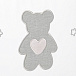Бампер для детской кроватки &quot;Teddy love&quot;, серый/оливковый PERINA | Фото 7