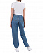 Синие джинсы бойфренд с завышенной талией Forte dei Marmi Couture | Фото 3