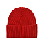 Красная шерстяная шапка с аппликацией  | Фото 2