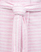Белый халат в розовую полоску Sanetta | Фото 3