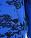 Синяя толстовка-худи с принтом &quot;розы&quot;  | Фото 6