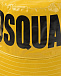 Желтая панама с черным лого Dsquared2 | Фото 3