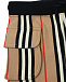 Бежевые шорты в полоску Burberry | Фото 3