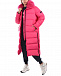 Розовое пальто-пуховик с меховой отделкой Yves Salomon | Фото 3