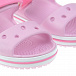Розовые сланцы-сандалии Crocs | Фото 6