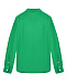 Льняная рубашка с длинными рукавами, зеленая Saint Barth | Фото 2