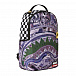 Сиреневый рюкзак с надписью NASCAR SprayGround | Фото 2