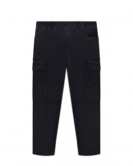 Вельветовые брюки с карманами-карго Emporio Armani Синий, арт. 6K4J03 4N5YZ 0947 BLU | Фото 1