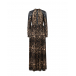 Леопардовое платье с кружевной отделкой  | Фото 1