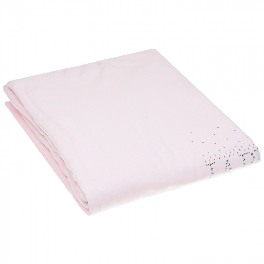 Розовое одеяло со стразами La Perla | Фото 1