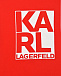 Красная футболка из хлопка с логотипом Karl Lagerfeld kids | Фото 3