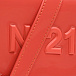 Глянцевая сумка с лого в тон, красная No. 21 | Фото 5