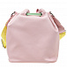 Розовая сумка с декором &quot;звезды&quot;, 22x20x12 см Stella McCartney | Фото 3