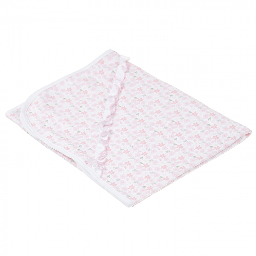 Одеяло с цветочным принтом, 70x76 см Lyda Baby | Фото 1