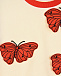 Кремовый свитшот с аппликациями-бабочками  | Фото 4