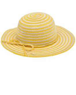 Шляпа в желтую полоску MaxiMo Желтый, арт. 13523-957000 3839 | Фото 2