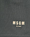 Бермуды с логотипом, черные MSGM | Фото 3