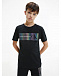 Черная футболка с логотипом Calvin Klein | Фото 2