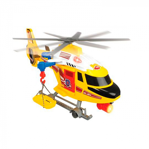 Спасательный вертолет 41 см, свет, звук, с акссесуарами Dickie | Фото 1