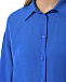Синяя рубашка прямого кроя SHADE | Фото 7