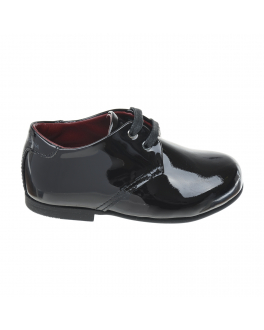 Черные туфли из лаковой кожи Dolce&Gabbana Черный, арт. DL0029 A1328 80999 | Фото 2