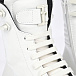 Белые кожаные ботинки с флисовой подкладкой Cesare Paciotti | Фото 6
