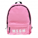 Розовый рюкзак из хлопка MSGM | Фото 1
