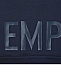 Темно-синяя толстовка-худи с объемным логотипом Emporio Armani | Фото 4