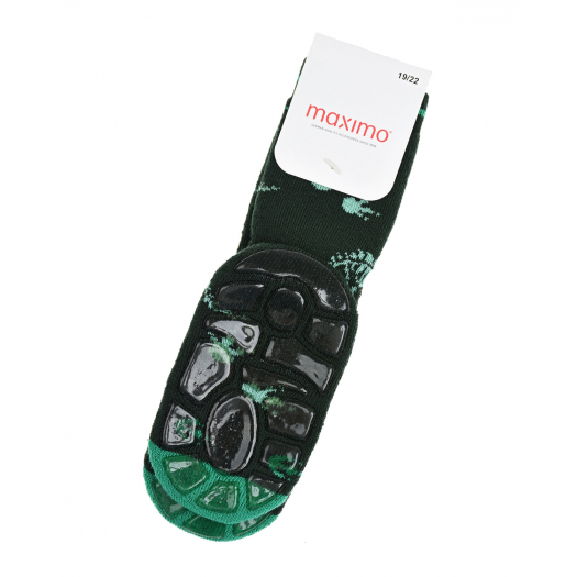 Зеленые носки с защитой MaxiMo | Фото 1