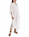 Белое платье с вышивкой пайетками 120% Lino | Фото 5