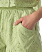 Зеленые шорты с шитьем Forte dei Marmi Couture | Фото 6