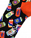 Черные носки с принтом &quot;Банки и конфеты&quot; Happy Socks | Фото 2
