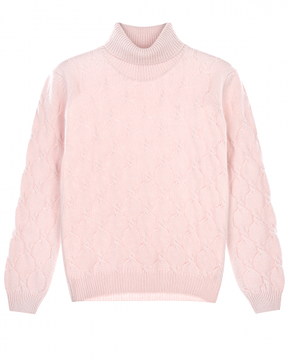 Розовый свитер из кашемира Arc-en-ciel | Фото 1