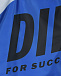 Синие шорты для купания с крупным лого Diesel | Фото 4