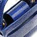 Кожаная сумка с тиснением под крокодила, 23х12х18 см  | Фото 8