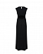 Черное платье с вырезом на спине Pietro Brunelli | Фото 4