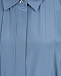 Голубое шелковое платье с поясом Joseph | Фото 7