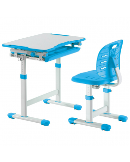 Комплект парта + стул трансформеры Piccolino III Blue FUNDESK , арт. 221981 | Фото 1
