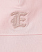 Розовая шапка с вышитым лого Ermanno Scervino | Фото 3