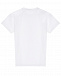 Белая футболка с нашивкой в форме лого Diesel | Фото 2