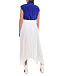 Белая плиссированная юбка с асимметричным подолом Joseph | Фото 3