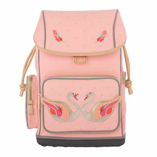 Розовый рюкзак MAXI с декором &quot;Лебеди&quot; Jeune Premier | Фото 1