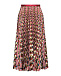 Юбка KIM, вертикальная полоска с цветами Saloni | Фото 2