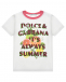 Футболка с принтом &quot;D&G its always summer&quot; Dolce&Gabbana | Фото 1